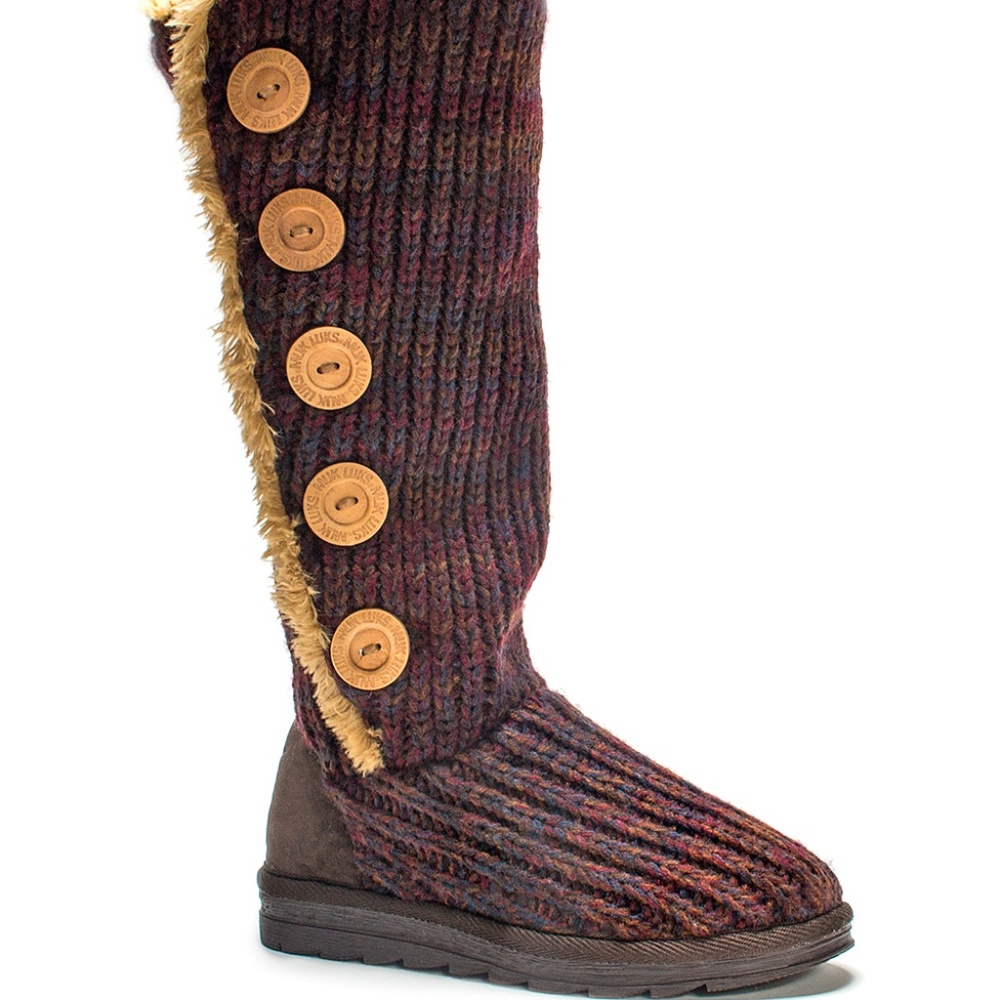 New Dark Red Malena Boot - Women